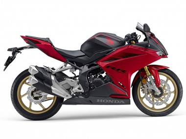 Carenagens Moto Honda CBR250RR 2017-2022 - Vermelho Preto Fosco