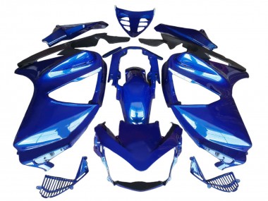 Carenagens Moto Honda ST1300 2002-2016 - Azul Preto Fosco