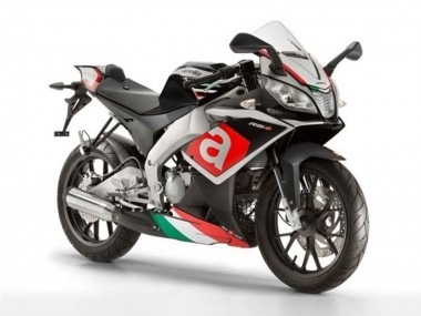 Carenagens Moto Aprilia RS4 50 125 2012-2018 - Branco Vermelho Verde Preto Fosco