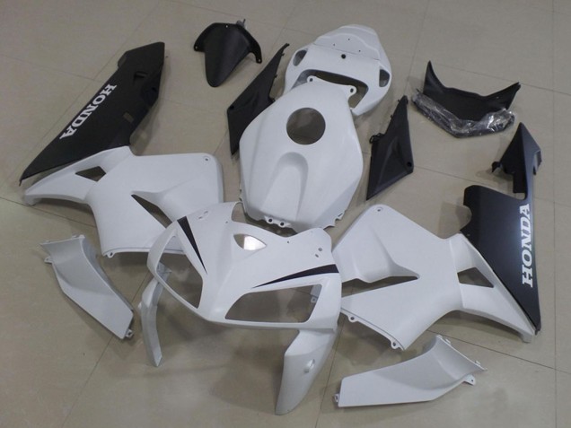 Kit Carenagens Moto Honda CBR600RR 2005-2006 - Branco Preto