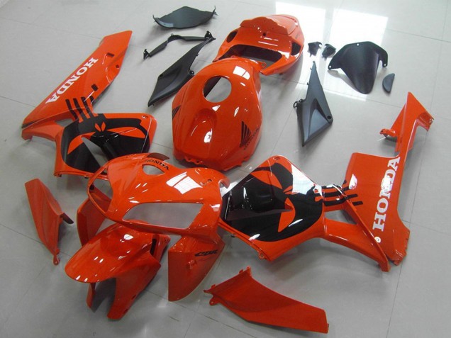 Carenagem Moto Honda CBR600RR 2005-2006 - Laranja Preto