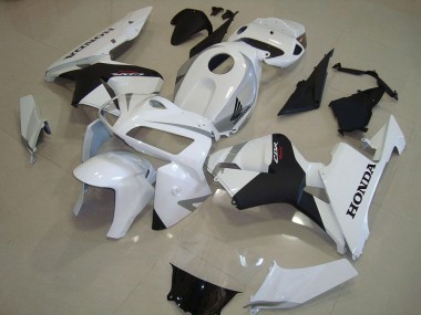 Carenagens Moto Honda CBR600RR 2005-2006 - Branco Pérola Preto Fosco