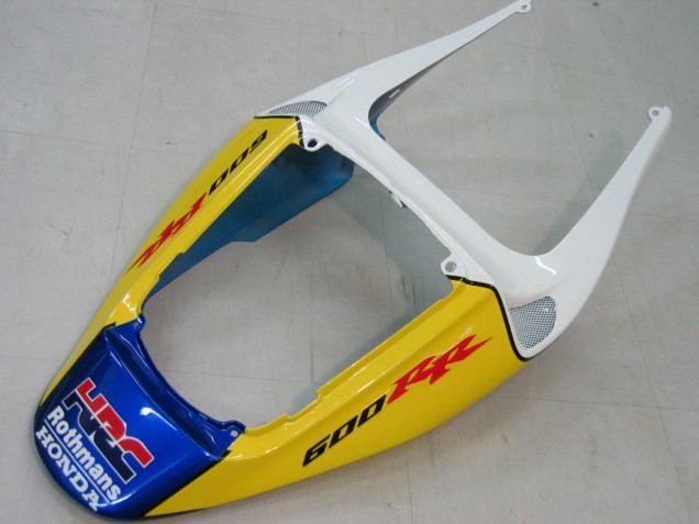 Carenagens Moto Honda CBR600RR 2005-2006 - Azul Branco Amarelo Rothmans