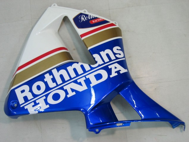 Carenagens Moto Honda CBR600RR 2005-2006 - Azul Branco Amarelo Rothmans