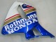 Carenagens Moto Honda CBR600RR 2005-2006 - Azul Branco Amarelo Rothmans
