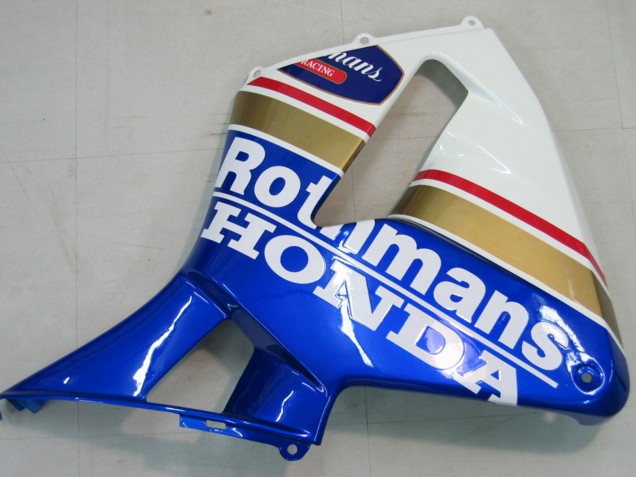 Carenagens Moto Honda CBR600RR 2005-2006 - Azul Branco Amarelo Rothmans