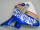 Carenagens Moto Honda CBR600RR 2005-2006 - Azul Branco Amarelo Rothmans