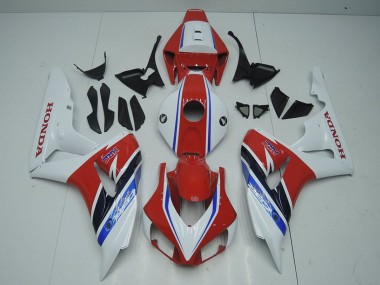 Carenagens Moto Honda CBR1000RR 2006-2007 - Branco Vermelho Azul Preto HRC