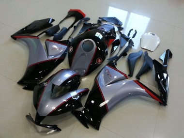 Carenagens Moto Honda CBR1000RR 2012-2016 - Cinzento Vermelho Preto Brilhante