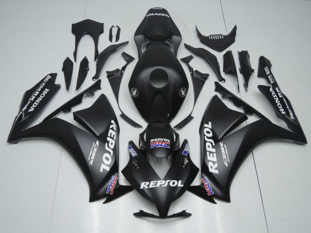 Carenagens Moto Honda CBR1000RR 2012-2016 - Preto Fosco Branco Repsol HRC