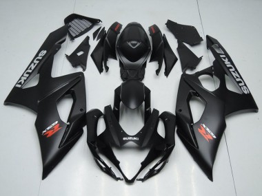 Kits Carenagem Moto Suzuki GSXR 1000 2005-2006 - Preto Fosco