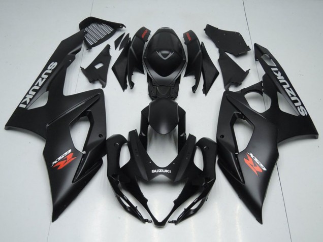 Kits Carenagem Moto Suzuki GSXR 1000 2005-2006 - Preto Fosco