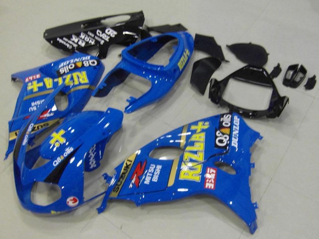 Carenagens Moto Suzuki TL1000R 1998-2003 - Azul Amarelo Preto Rizla Dunlop