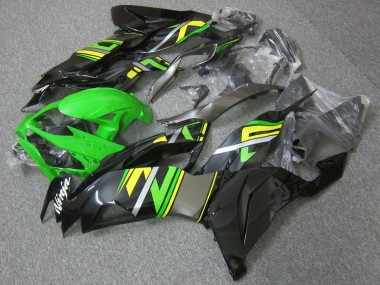Carenagens Moto Kawasaki ZX6R 2019-2022 - Verde Preto Amarelo