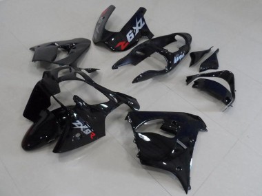 Carenagem Moto Kawasaki ZX9R 2000-2001 - Preto Brilhante