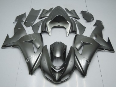 Carenagens Moto Kawasaki ZX10R 2006-2007 - Cinzento Brilhante