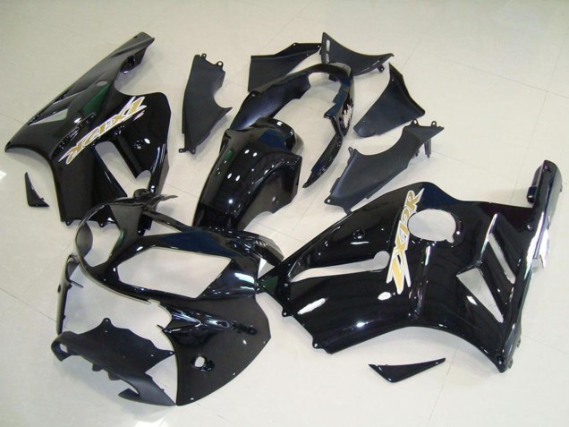 Kits Carenagem Moto Kawasaki ZX12R 2002-2006 - Preto Brilhante