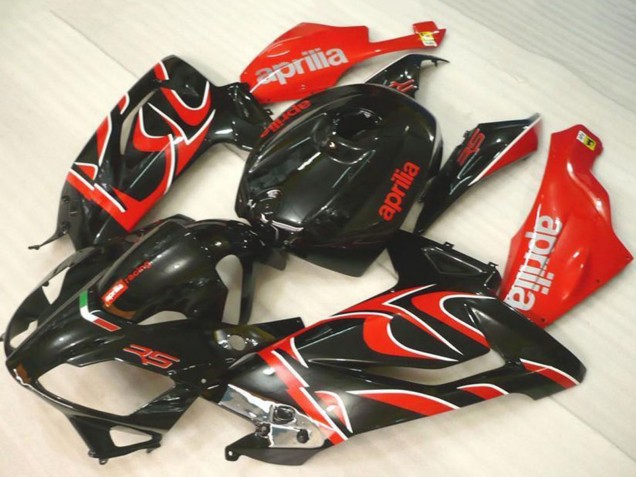 Carenagens Moto Aprilia RS125 2006-2011 - Preto Vermelho