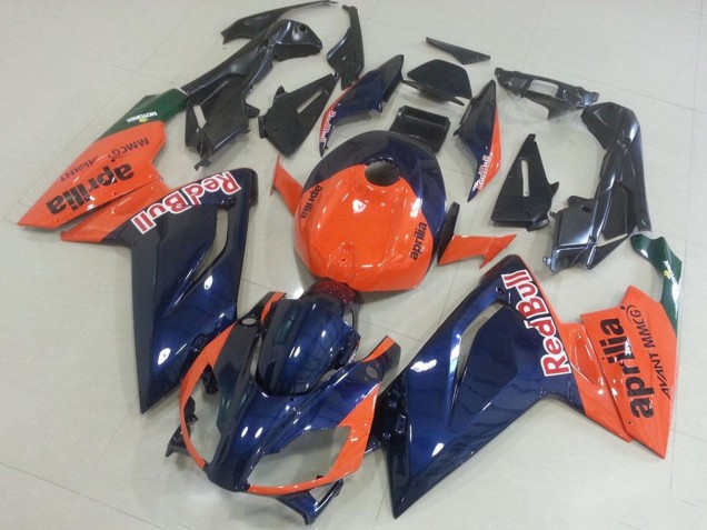 Carenagens Moto Aprilia RS125 2006-2011 - Laranja Azul Escuro
