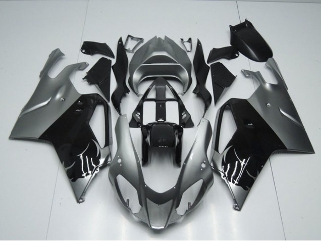 Carenagem Moto Aprilia RSV1000 2003-2006 - Preto Brilhante Cinzento