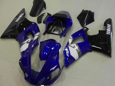Carenagens Moto Yamaha YZF R1 2000-2001 - Azul Branco Preto