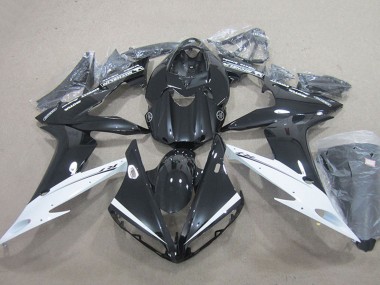 Carenagens Moto Yamaha YZF R1 2004-2006 - Preto Brilhante Branco