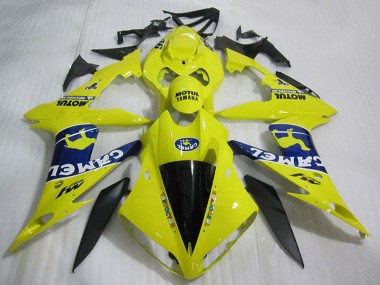 Carenagens Moto Yamaha YZF R1 2004-2006 - Amarelo Azul Preto Branco Camelo Motul