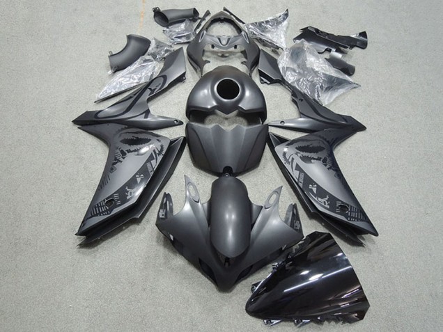 Carenagens Moto Yamaha YZF R1 2007-2008 - Preto Fosco