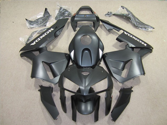 Kits Carenagens Moto Honda CBR600RR 2005-2006 - Preto Fosco