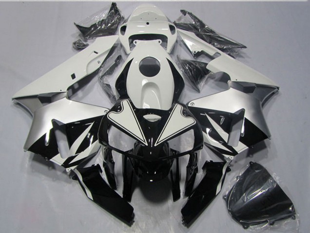 Kits Carenagens Moto Honda CBR600RR 2005-2006 - Branco Preto