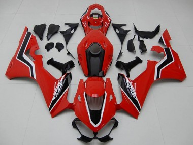Carenagem Moto Honda CBR1000RR 2017-2023 - Vermelho Preto Branco