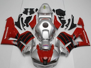 Carenagens Moto Honda CBR1000RR 2012-2016 - Prata Vermelho Preto HRC