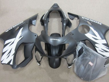Carenagens Moto Honda CBR600 F4 1999-2000 - Preto Fosco Vermelho Decalques