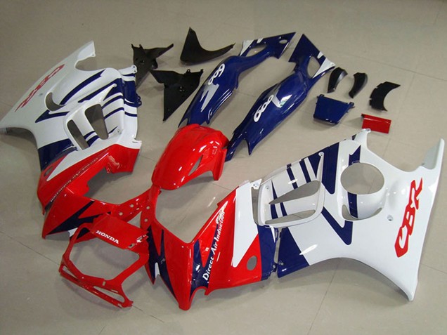 Carenagens Moto Honda CBR600 F3 1995-1996 - Branco Vermelho Azul