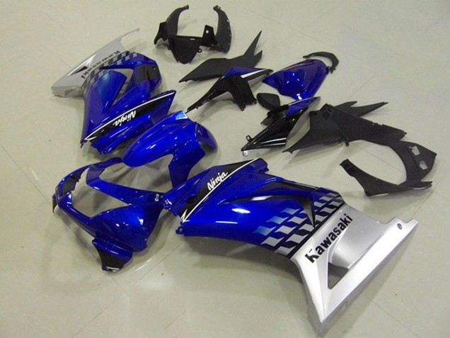 Carenagens Moto Kawasaki ZX250R 2008-2012 - Azul Prata