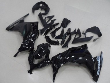 Carenagem Moto Kawasaki ZX300R 2013-2018 - Preto Brilhante