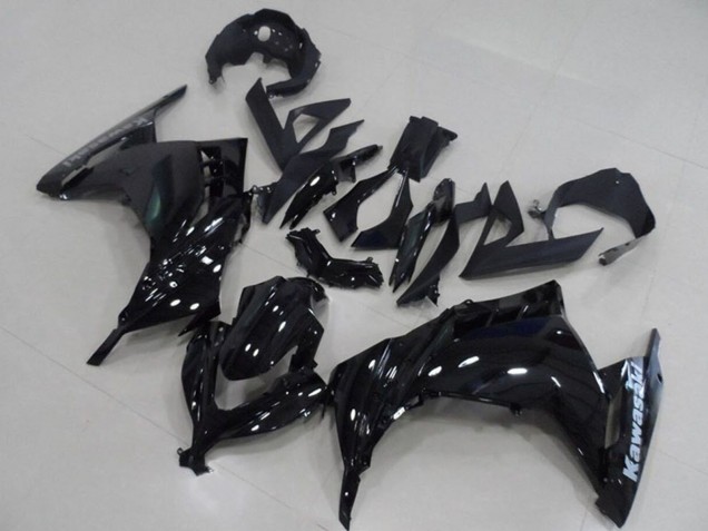 Carenagem Moto Kawasaki ZX300R 2013-2018 - Preto Brilhante