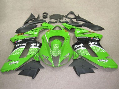 Carenagens Moto Kawasaki ZX6R 2007-2008 - Verde Touch4 4
