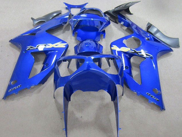 Carenagem Moto Kawasaki ZX6R 2003-2004 - Azul