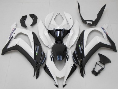 Carenagens Moto Kawasaki ZX10R 2016-2020 - Branco Preto Verde