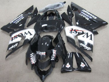 Carenagens Moto Kawasaki ZX10R 2004-2005 - Preto West Ninja