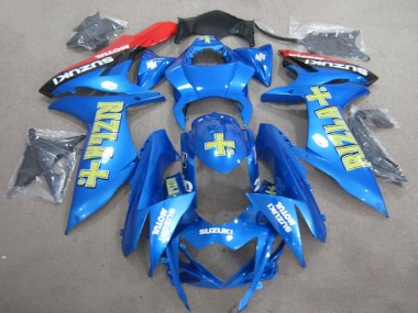 Carenagens Moto Suzuki GSXR 600 2011-2024 - Azul Ouro Rizla