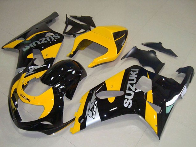 Carenagens Moto Suzuki GSXR 750 2001-2003 - Amarelo Preto
