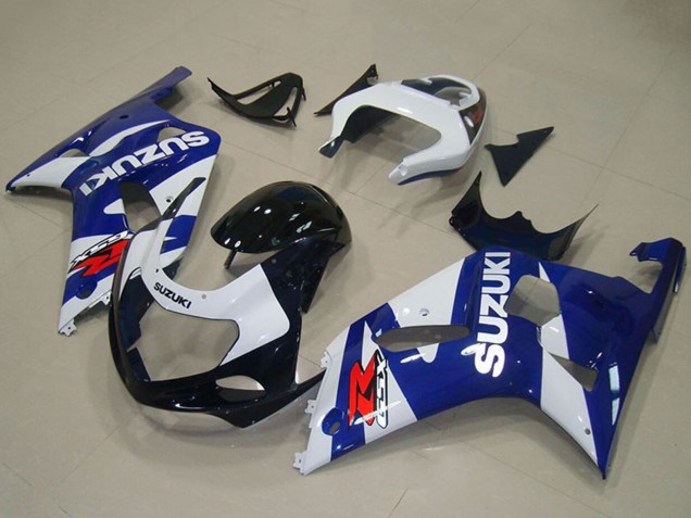 Carenagens Moto Suzuki GSXR 750 2001-2003 - Azul Branco