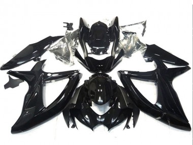 Carenagens Moto Suzuki GSXR 750 2008-2010 - Preto Brilhante