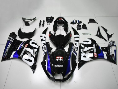 Carenagens Moto Suzuki GSXR 1000 2017-2024 - Preto Branco Azul Motul