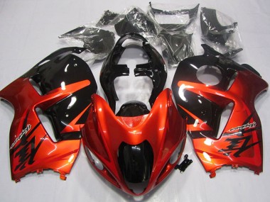 Carenagens Moto Suzuki GSXR 1300 Hayabusa 1996-2007 - Laranja Preto