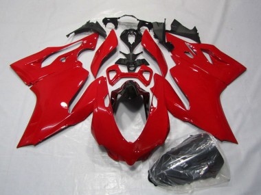 Kits Carenagens Moto Ducati 1199 2011-2014 - Vermelho