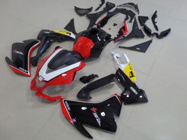 Carenagem Moto Aprilia RS4 50 125 2012-2018 - Branco Vermelho Amarelo Preto Brilhante
