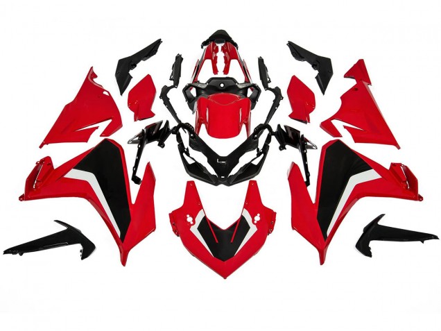 Kits Carenagens Moto Honda CBR500R 2022-2023 - Vermelho Branco Preto
